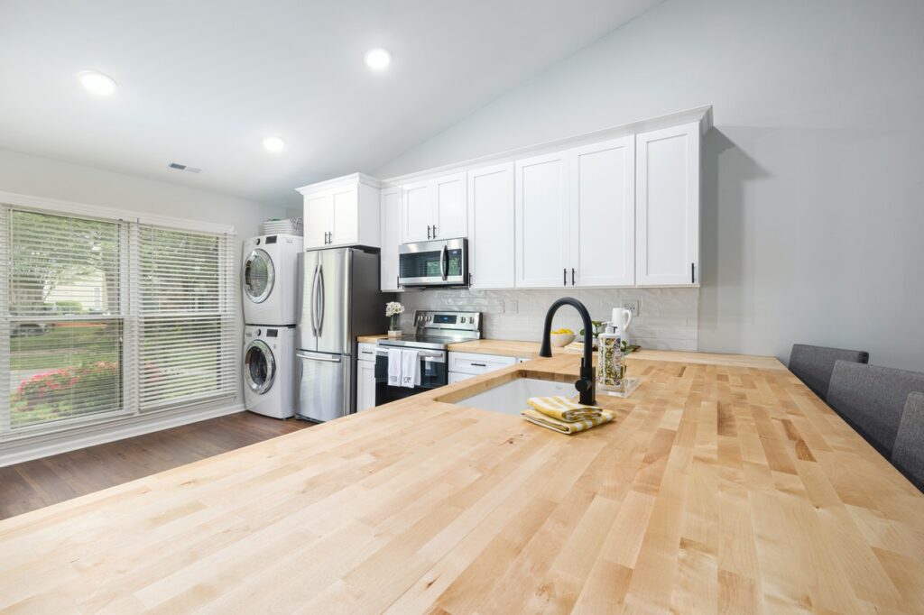 clean kitchen