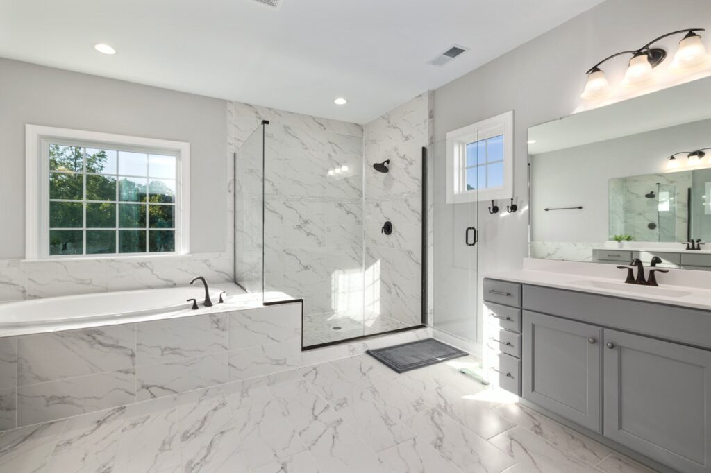 A clean bathroom