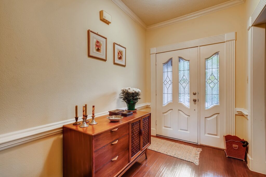 A clean entryway